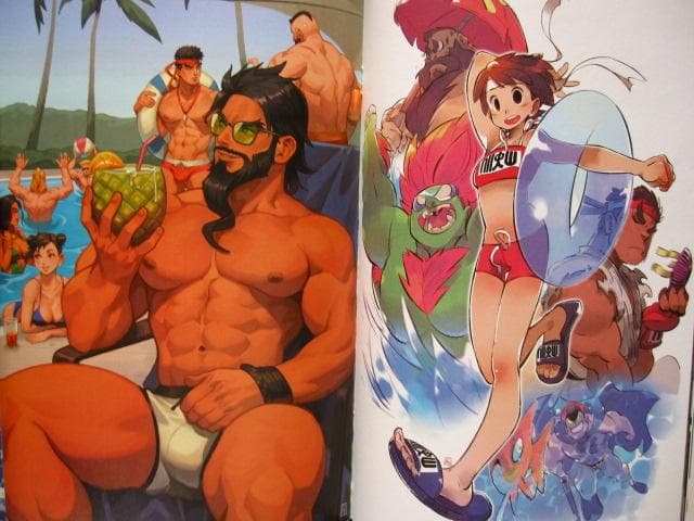 STREET FIGHTER SWIMSUIT SPECIAL　UDON　5冊組
