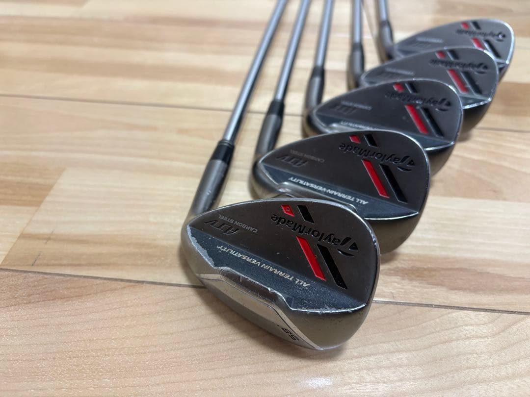 TyalorMade ATVウェッジ 5本セット(50,52,54,56,58)｜ATV Wedge