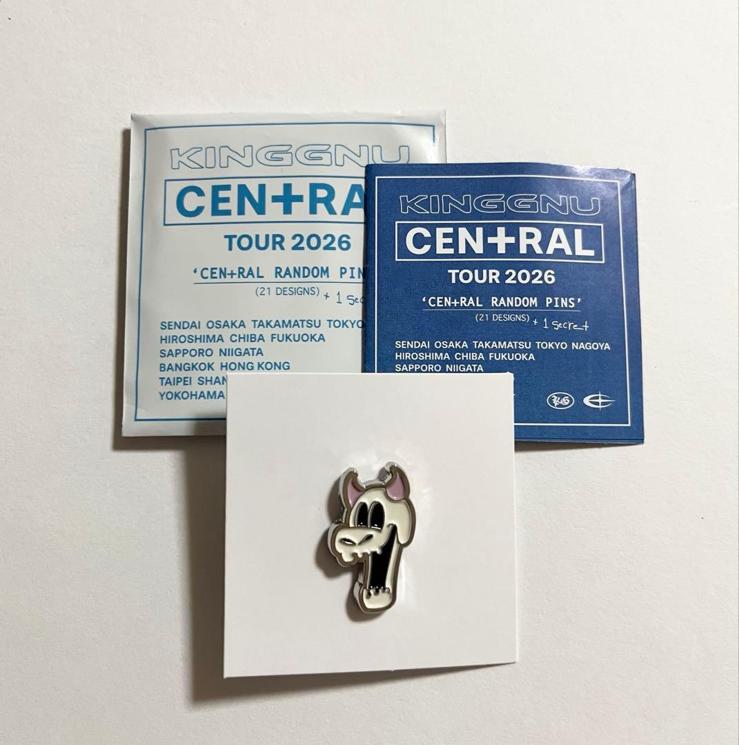 King Gnu CEN＋RAL PINS ピンズ ピンバッジ DEAD GNU - メルカリ