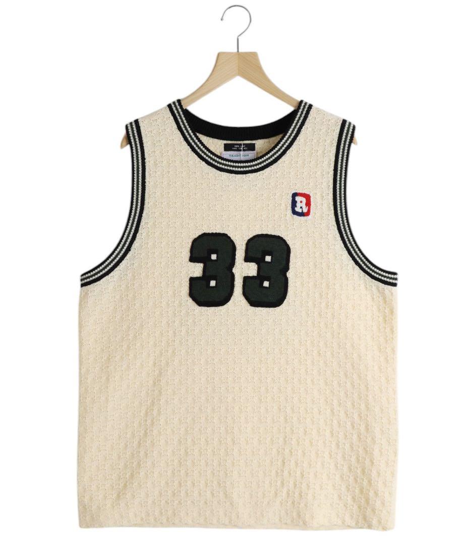 新品 RICE NINE TEN ニット製バスケットシャツ RICE NINE TEN / Knitting Basketball Shirt | RICE NINE TEN