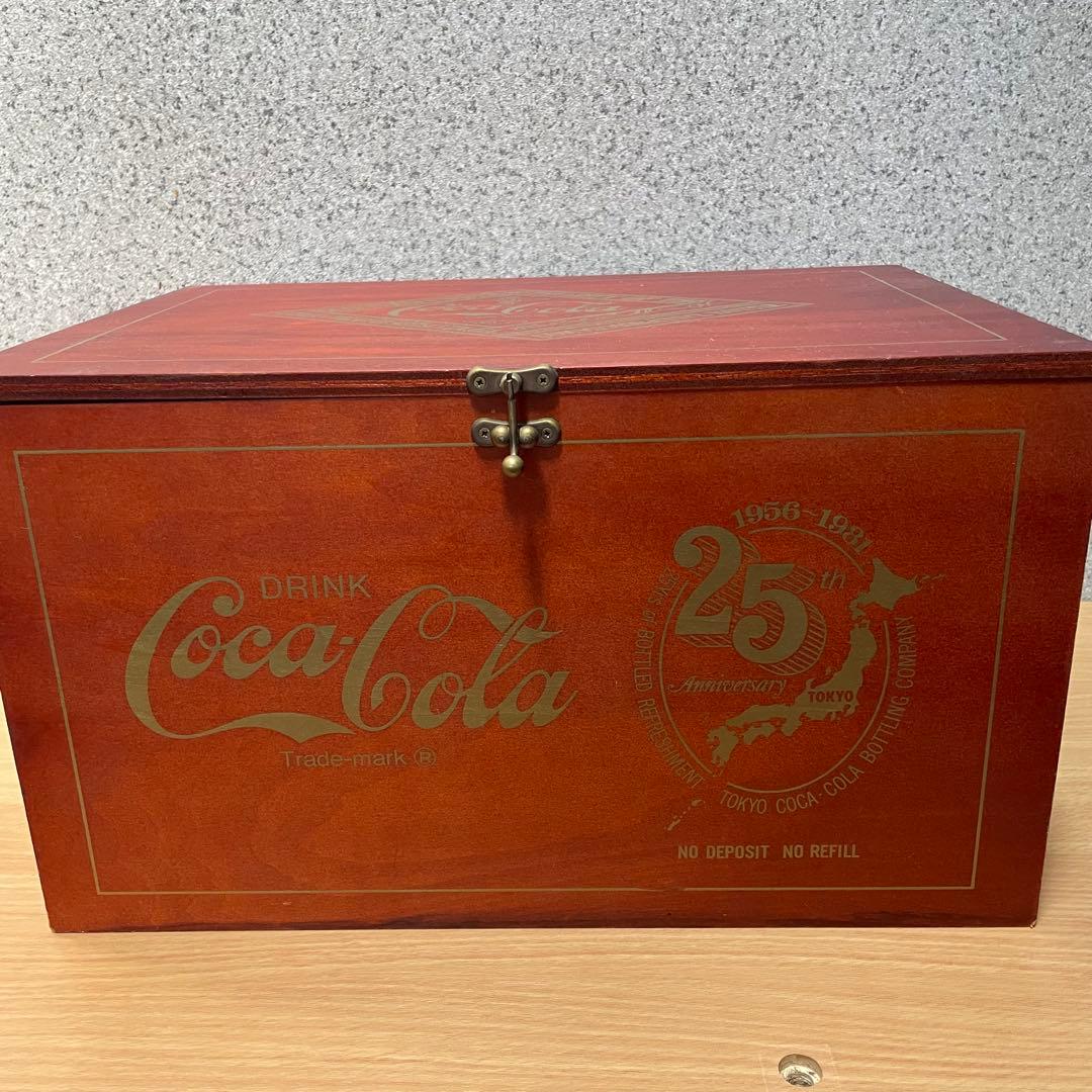 コカコーラ25th Anniversary 木製ボックスセット1956-1981 - メルカリ
