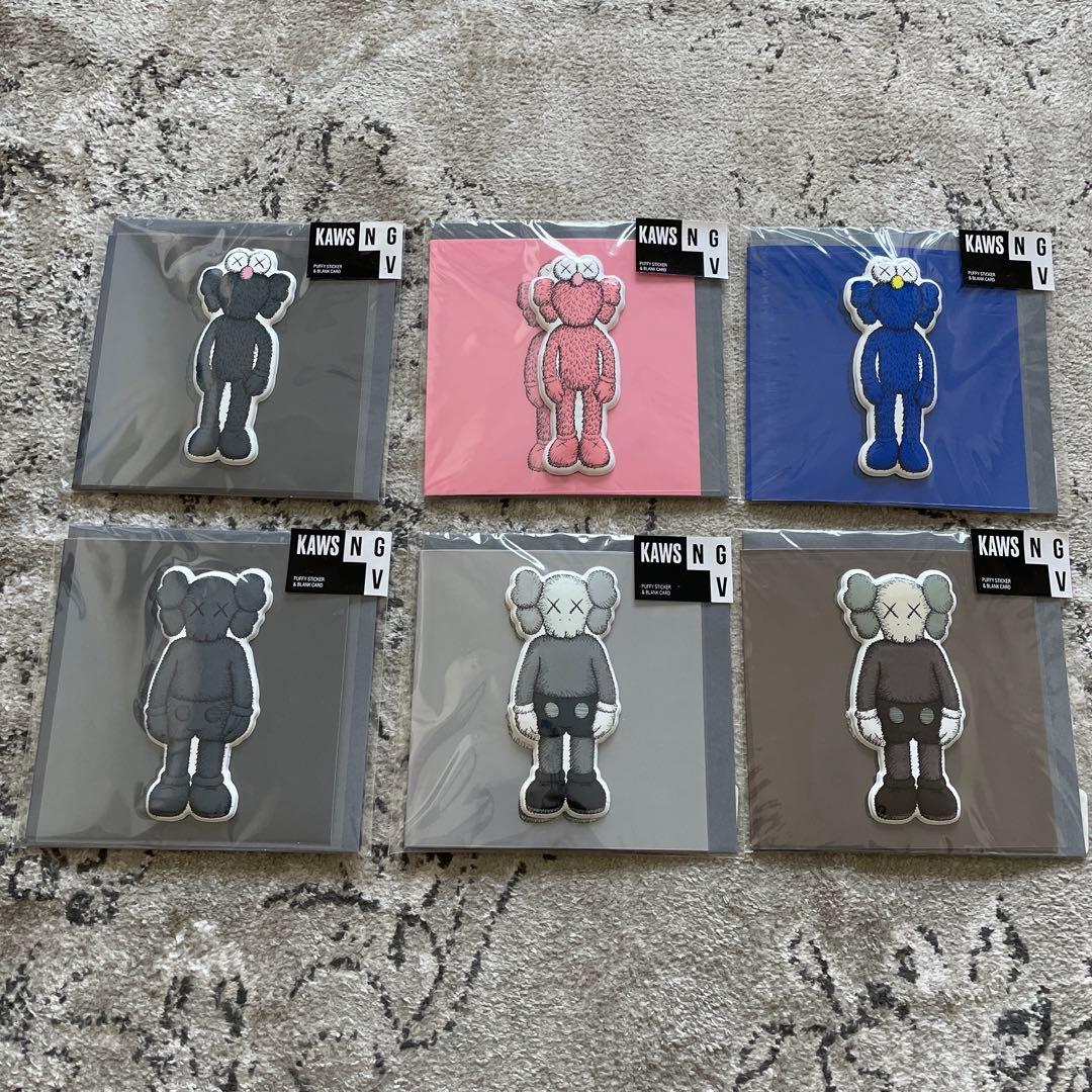KAWS キャラクター ステッカー 6枚セット 2007880532.jpg?1692784375