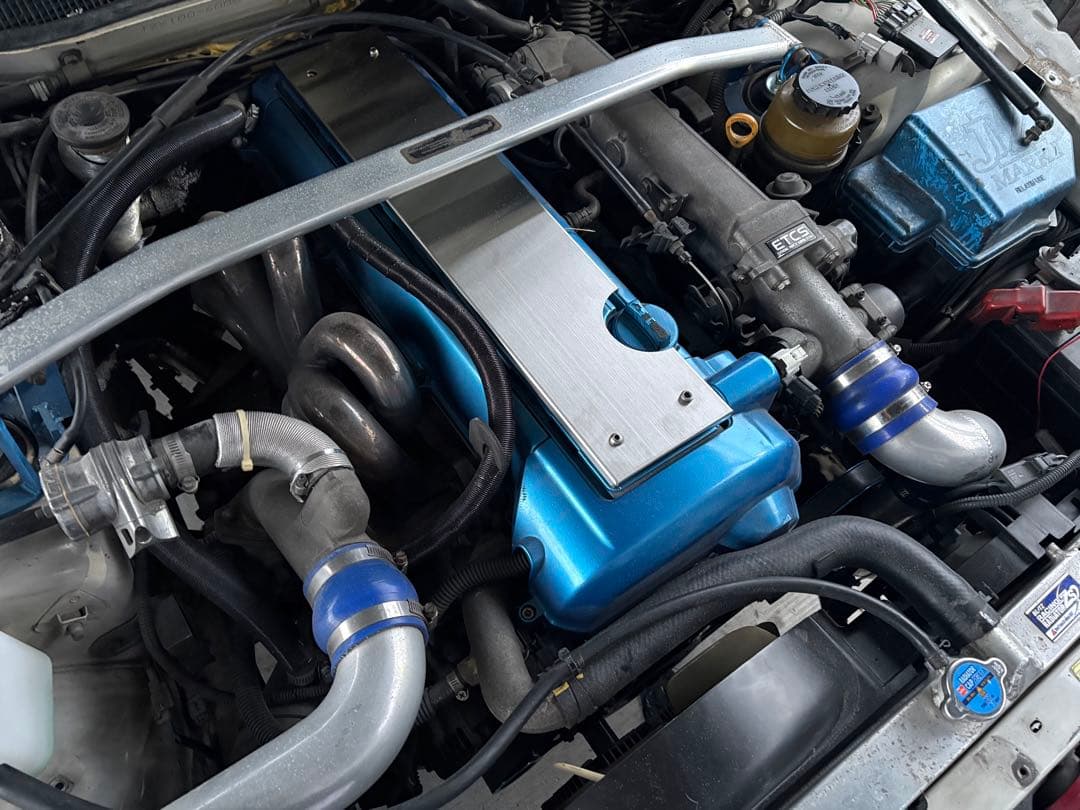 レア jzx100等 チタン製ステンレスプラグカバー ポン付け！ - メルカリ