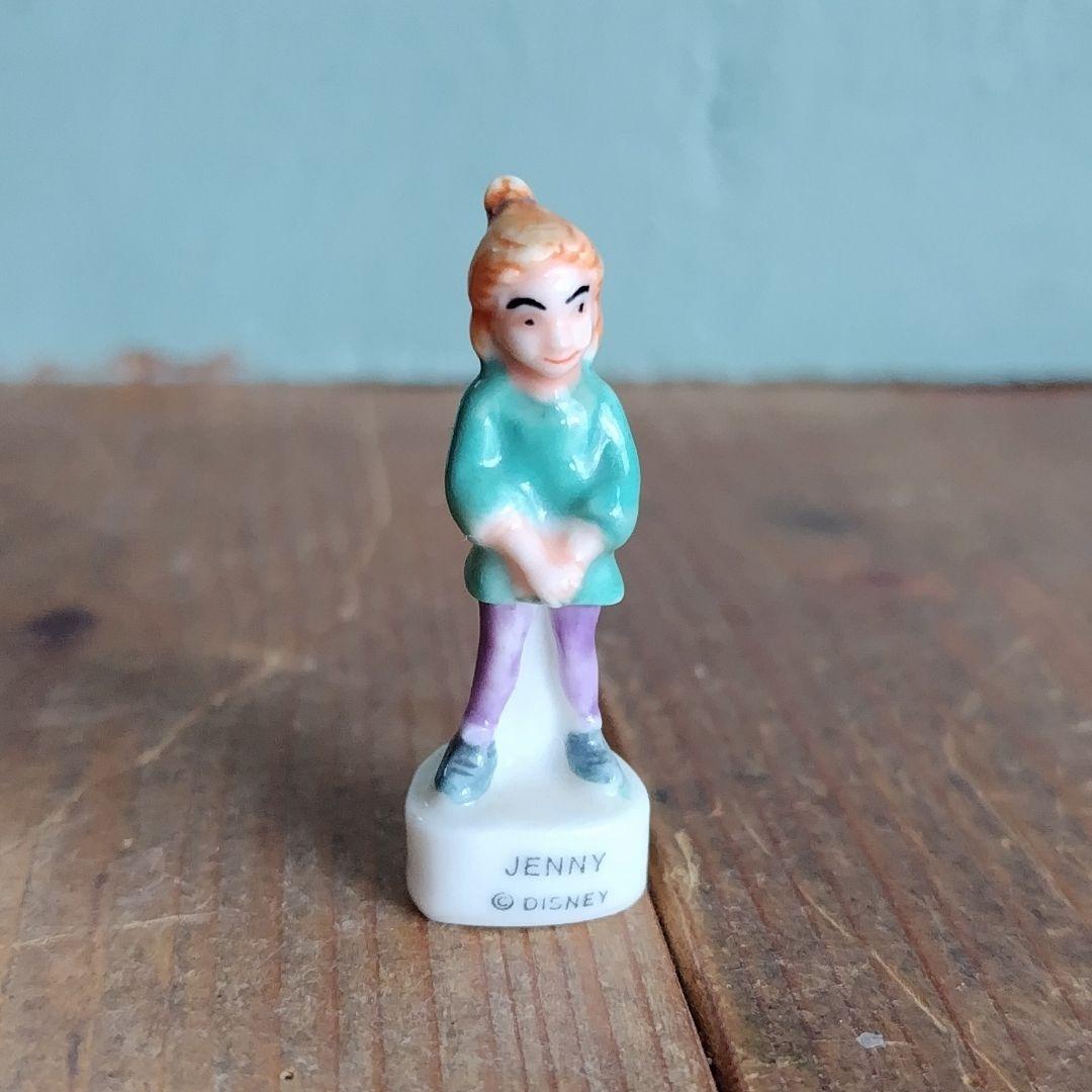 ビンテージフェーブ ディズニー オリバー フランス雑貨 陶器置物