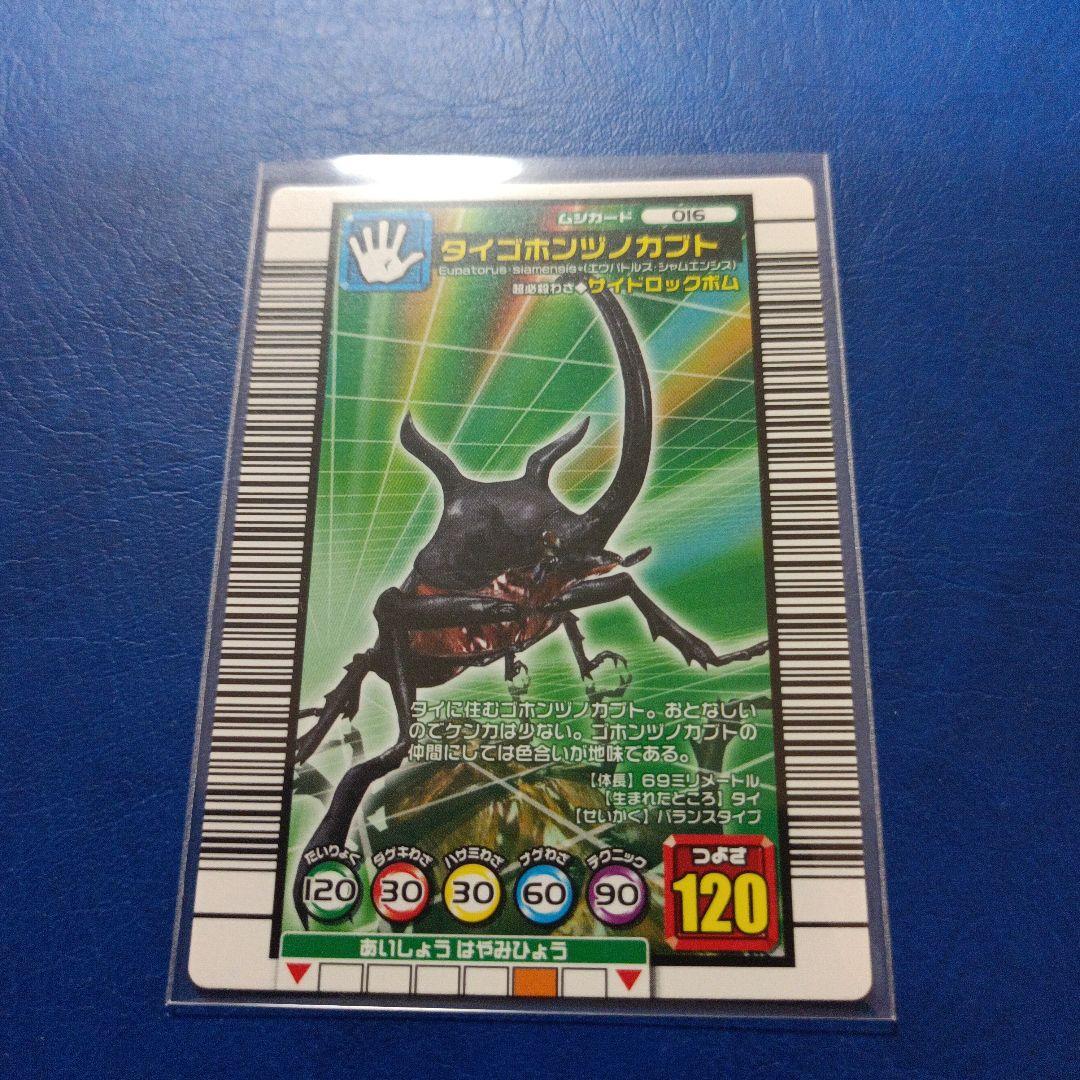 甲虫王者ムシキングカード タイゴホンヅノカブト 2006DS - メルカリ