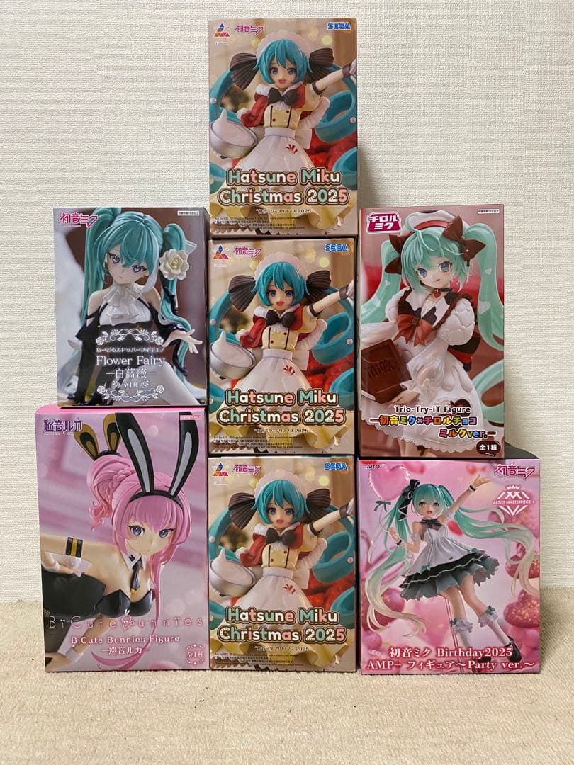 初音ミク フィギュア まとめ売り 7個セット - メルカリ
