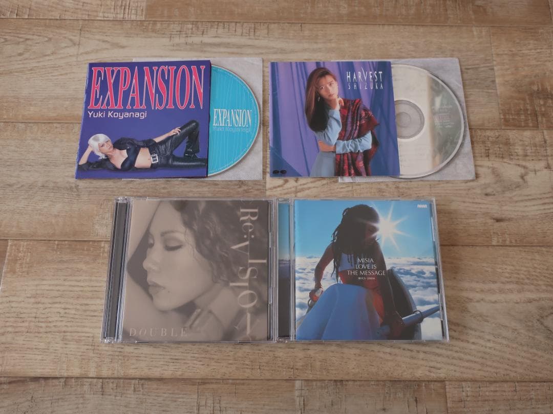 ☆CDアルバム 邦楽女性ボーカル4枚セット DOUBLE MISIA 工藤静香他