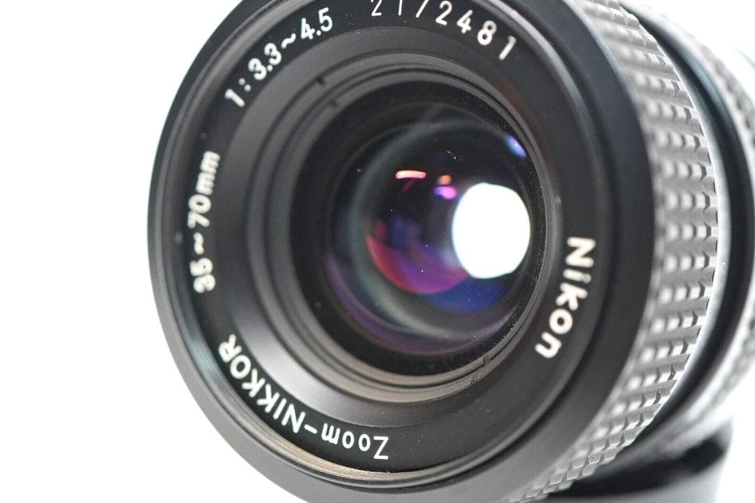 レンズ(ズーム) NIKON Ai-S Zoom-NIKKOR 35-70mm f3.3-4.5