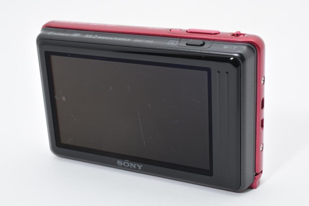 《 美品 》 ソニー　SONY Cyber-shot DSC-TX5 レッド