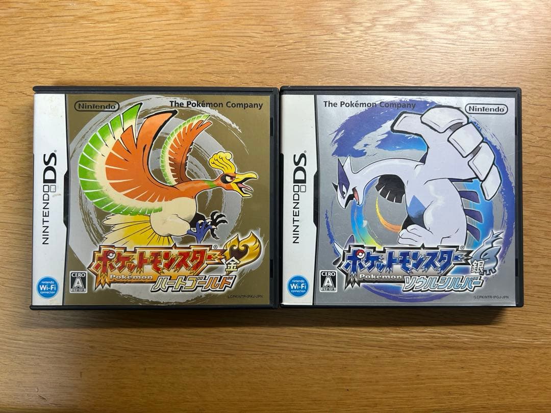 ポケットモンスター ハートゴールド＆ソウルシルバーセット DS用ソフト トイザらス限定ボックス@ ポケモン「ハートゴールド