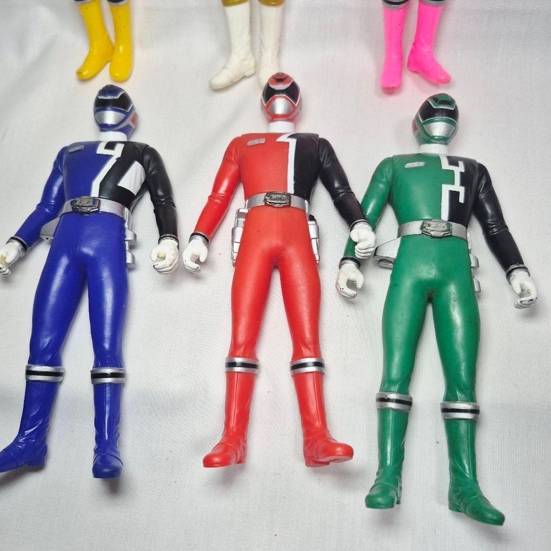 特捜戦隊デカレンジャー ソフビフィギュアセット17センチ - メルカリ