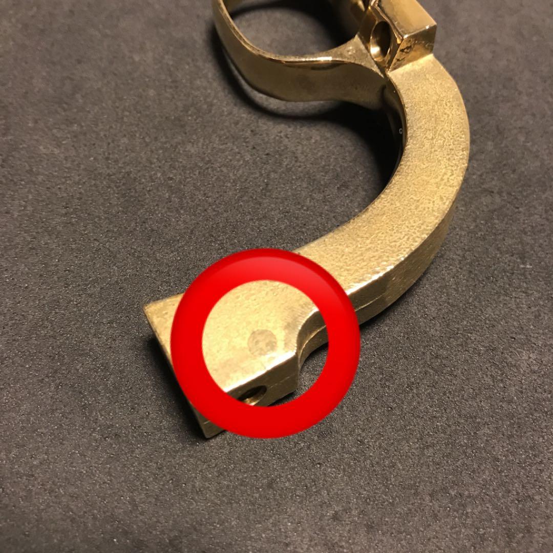 タナカ SAA 2nd用 真鍮トリガーガード・バックストラップセット訳あり