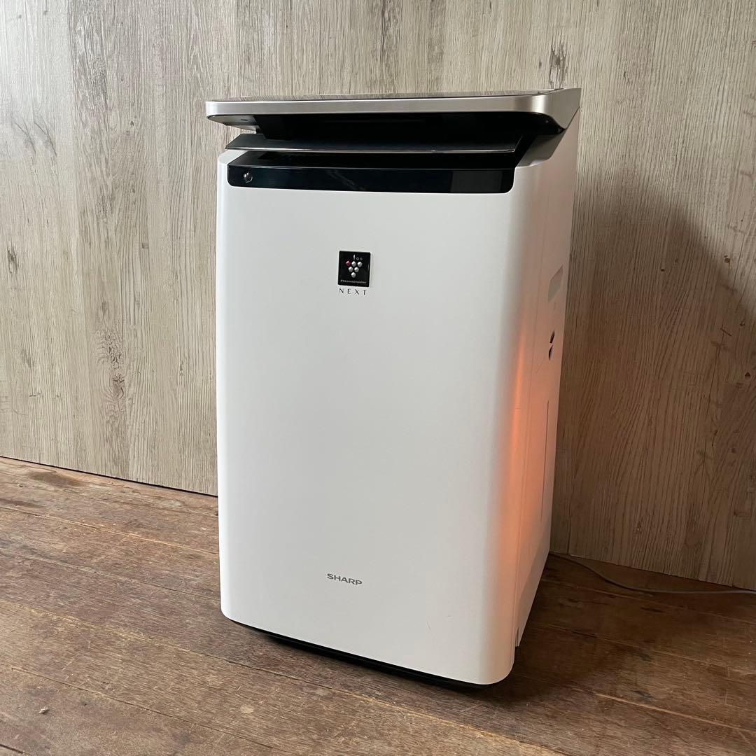 ①SHARP 加湿空気清浄機 KI-NP100-W プラズマクラスターNEXT シャープ、「プラズマクラスターNEXT」搭載の加湿空気清浄機を発売