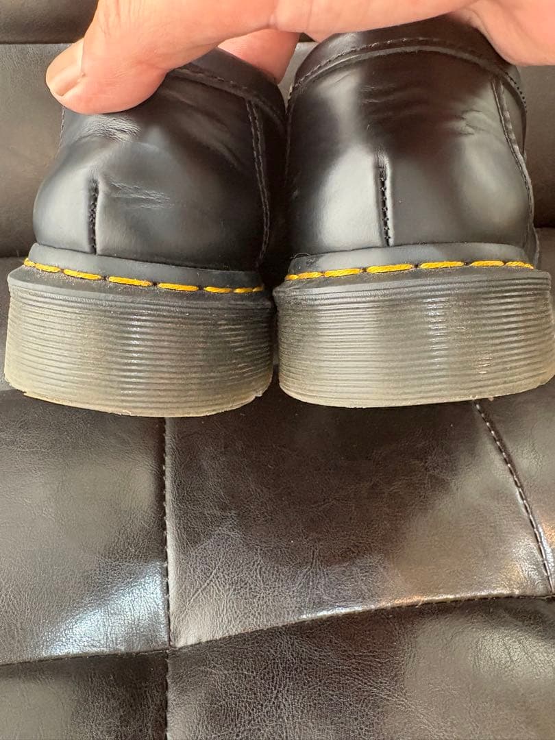 ドクターマーチンレオパード柄ローファーus11ヴィヴィアン