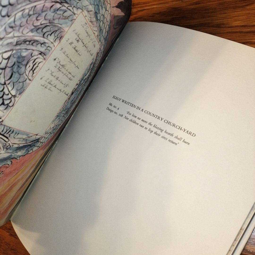 ウィリアム・ブレイク 水彩画 グレイの詩集 - メルカリ