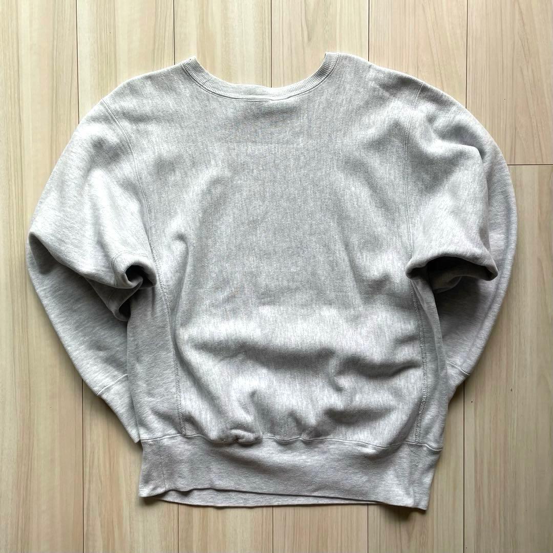 染込み3段！極上！90sチャンピオン リバースウィーブ ミシガン L USA製