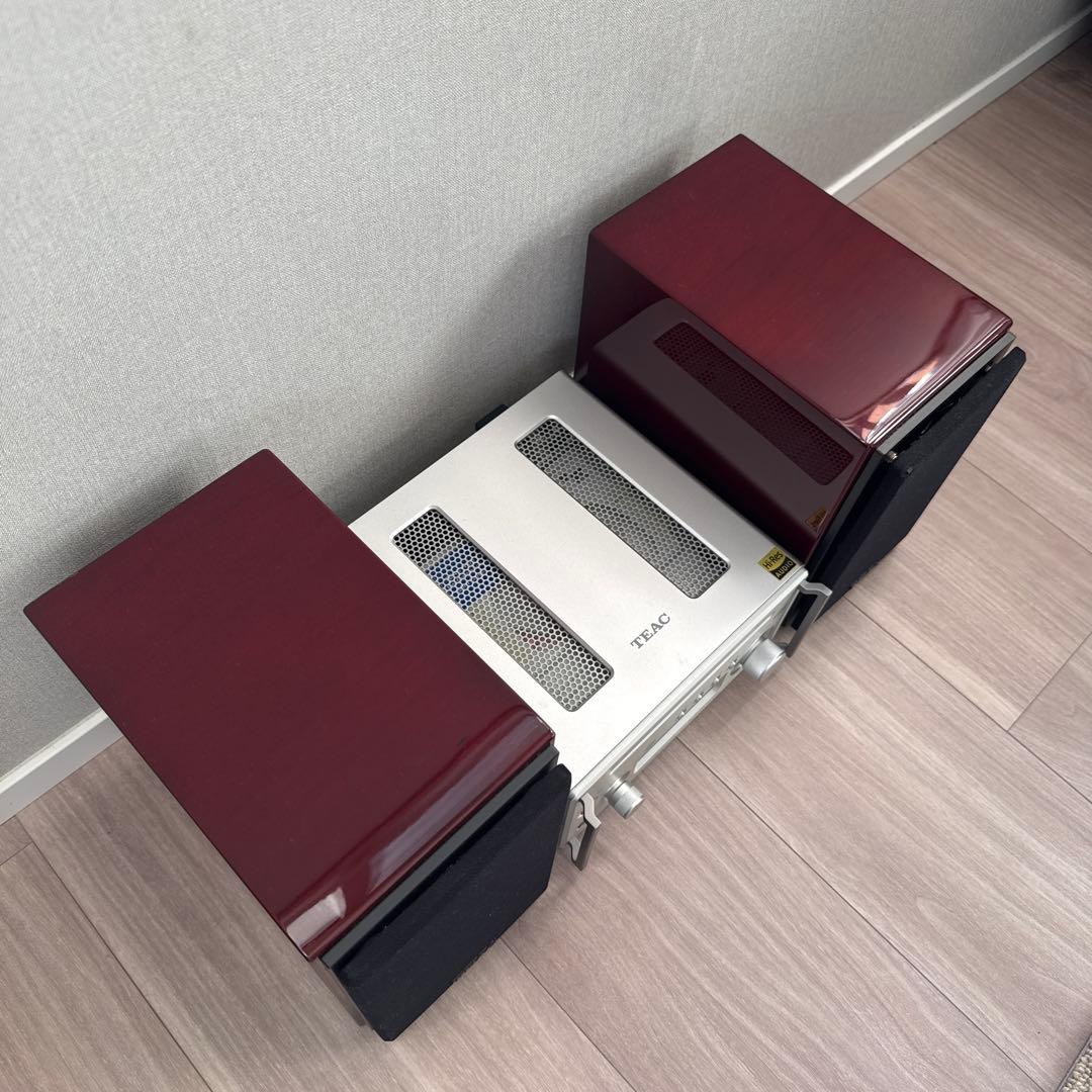 美品】TEAC CR-H101 LS-101HR CDレシーバー スピーカー - メルカリ