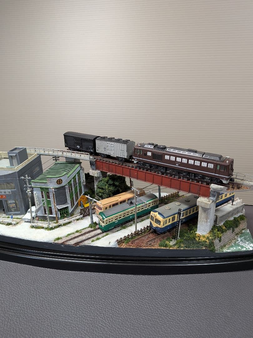 No.57鉄道Nゲージジオラマ車両、貨車 バス等付き TOMIX40周年記念てっぺく.jpg