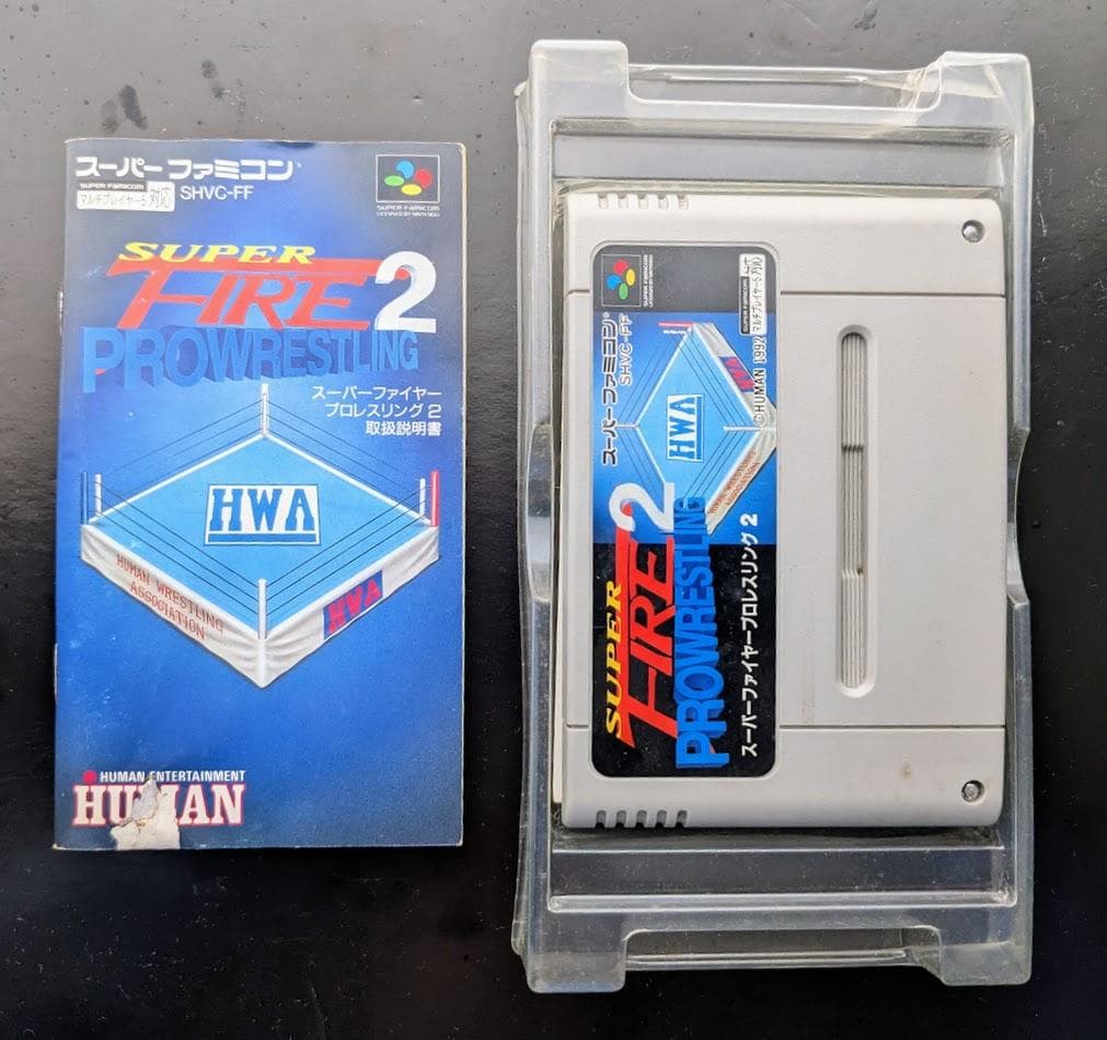 箱・取説・解説書あり】スーパーファイヤープロレスリング2 - メルカリ
