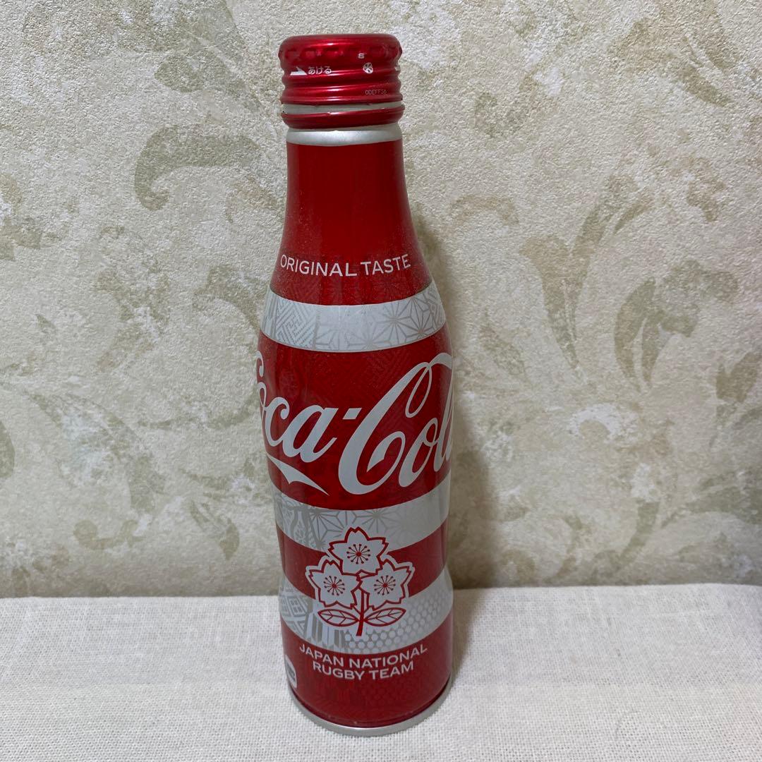コカコーラ デザインボトル缶 【東京オリンピック・ラグビーワールド