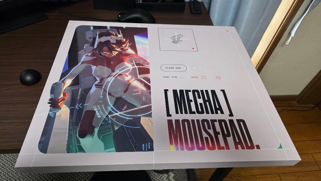 即購入歓迎 Yuki Aim Mecha Glass Mousepad