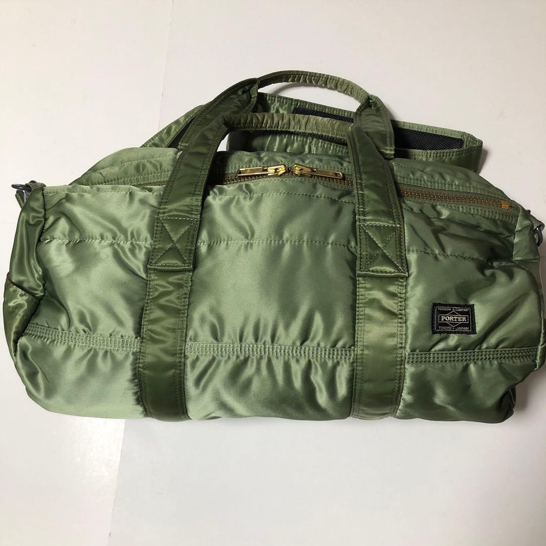美品】PORTER ポーター 2WAY ボストン タンカー セージグリーン - メルカリ