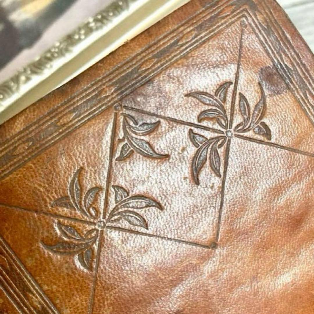 フランスアンティーク雑貨 ノートルダム革張り典礼書 ミゼル祈祷書聖書