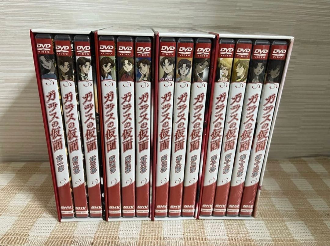 ガラスの仮面　初回全13巻セット DVD Amazon.co.jp: ガラスの仮面 [レンタル落ち] (全13巻) [マーケット