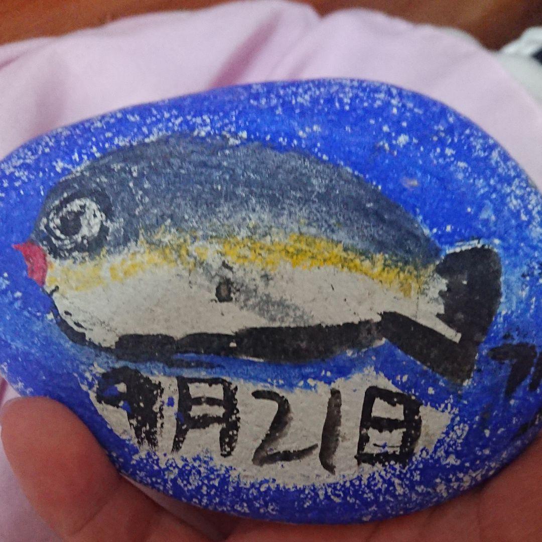 自ら作った石です 石がシンカーに！？ ⁡ 石をシンカーにしてみましたメリットと