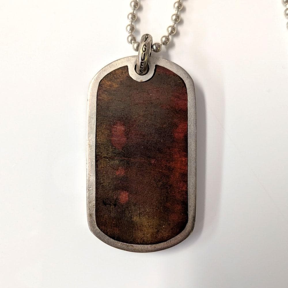 STANLEY GUESS スタンリーゲス ウッド ドッグタグ ペンダント 生前