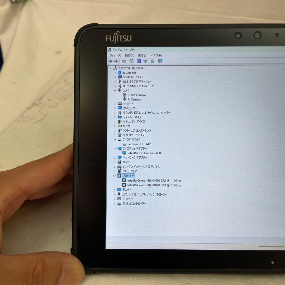 ARROWS Tab Q5010/DB SSD128 ペン付 Win11美品#E