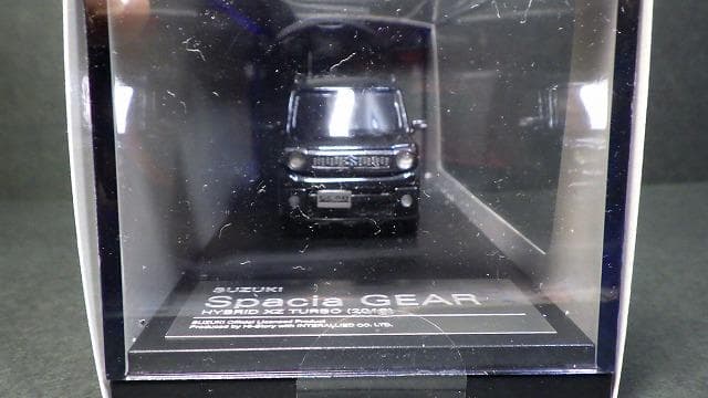 1/43 スズキ スペーシア ギア ミニカー ブラック HS237BK - メルカリ