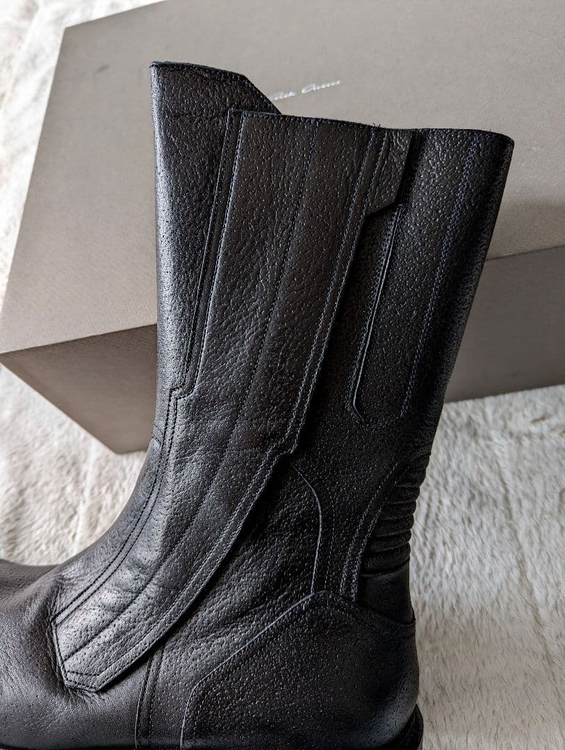 新品稀少 2020FW リックオウエンス Moto Creeper Boots - メルカリ