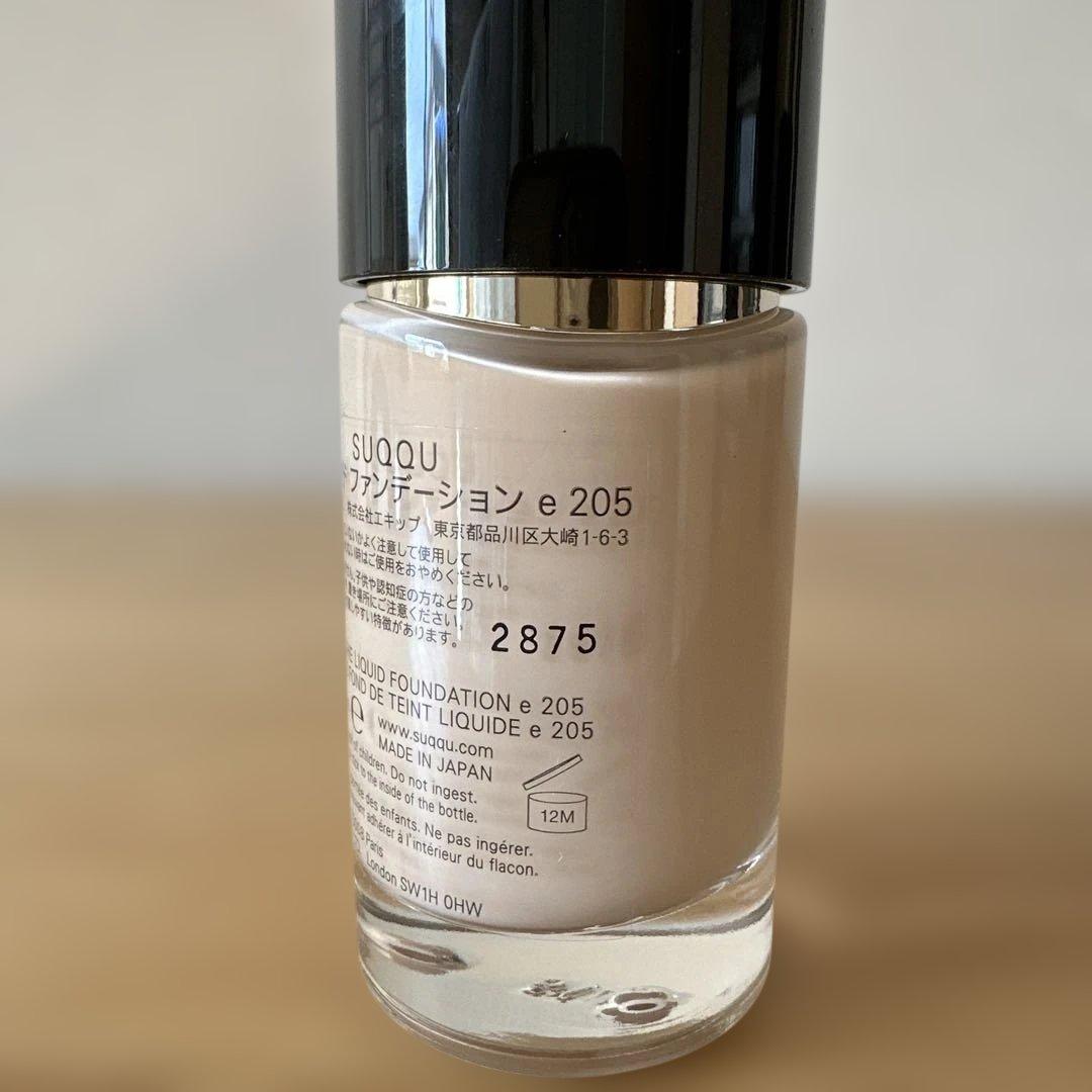 美品]SUQQU ザ リクイド ファンデーションe 205(新製品） - メルカリ