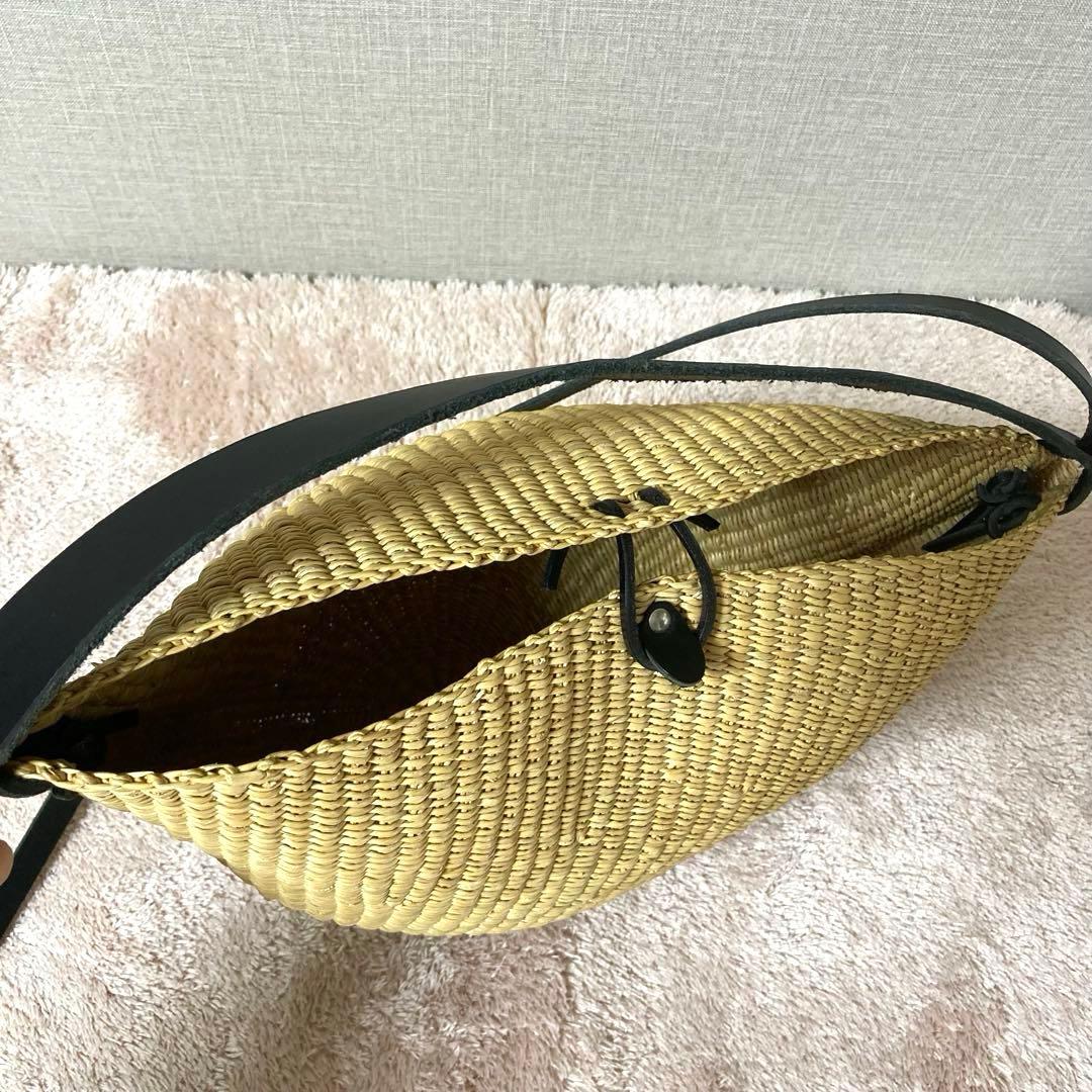 本日限定]新品 イネスブレッサンド MEDIUM WALNUT かごバッグ - メルカリ