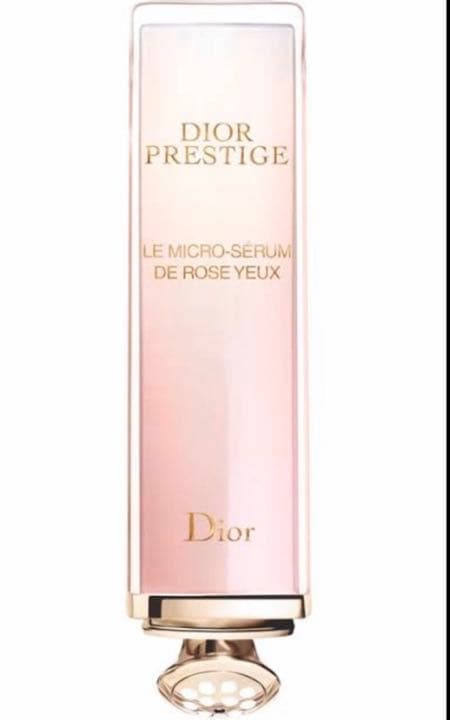 Dior.プレステージ　セラム　ド　ローズ　ユー　15ml.+8コのテスター付 ディオール“とろけるゼリー”風の目元美容液「セラム ド ローズ ユー