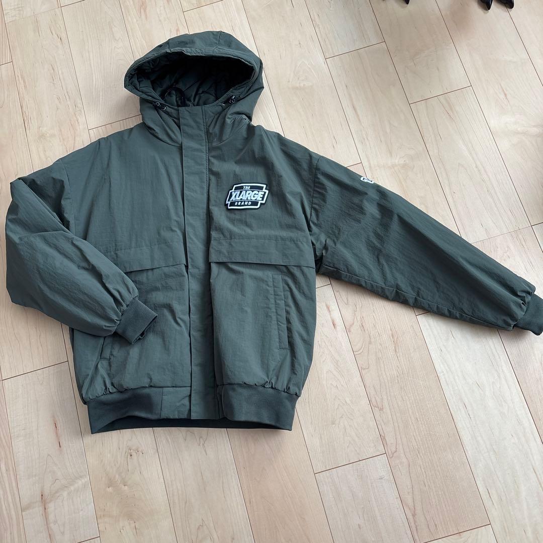 X LARGE フード付きナイロンジャケット - メルカリ