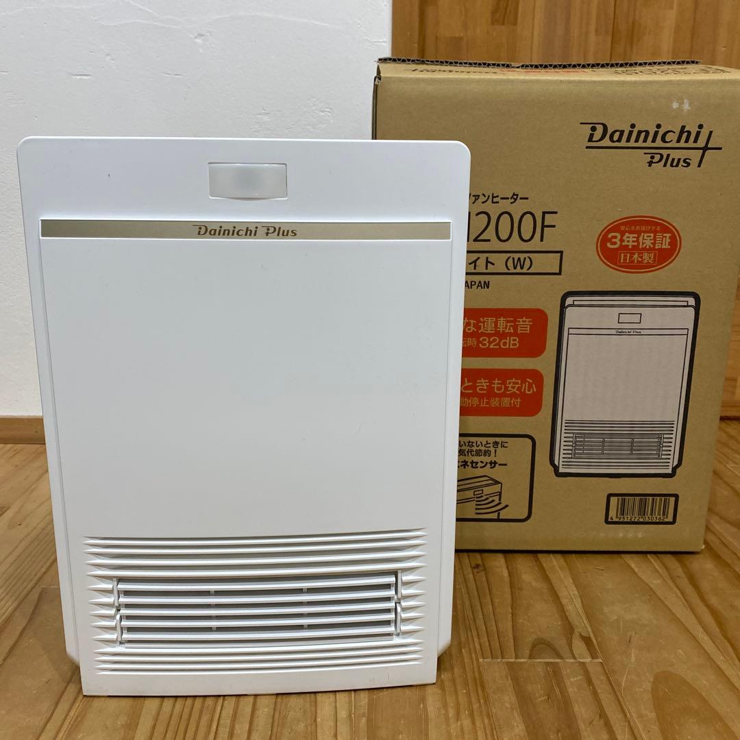 ダイニチ EF-P1200H-W 定価19800円 2022年製　使用1回 ダイニチ EF-P1200H(W) セラミックファンヒーター EFP1200H(W) : 測定