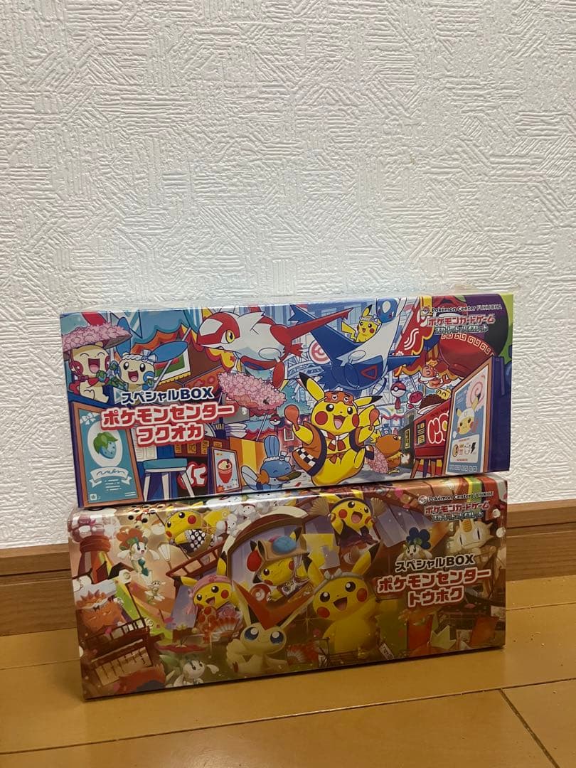 未開封シュリンク付 ポケモンセンター トウホク・フクオカ2BOX - メルカリ