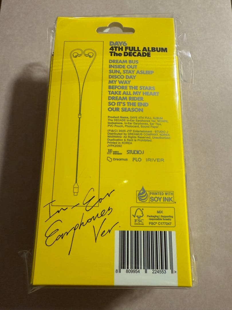 DAY6 The DECADE ウォンピル インイヤー イヤホン - メルカリ