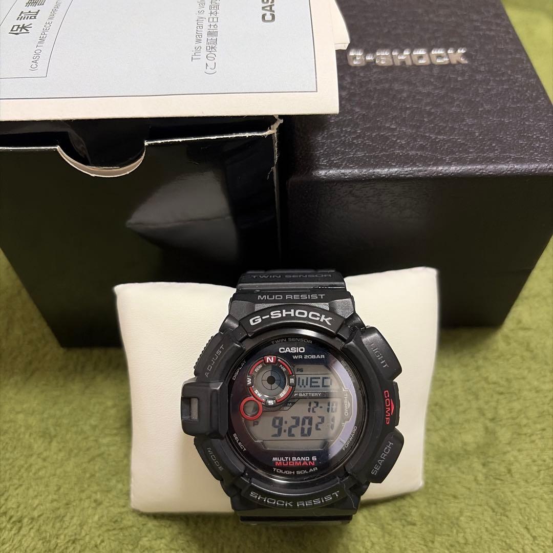 【12/25まで】CASIO G-SHOCK GW-9300 MUDMAN CASIO G-SHOCK GW-9300K MUDMAN TOUGH SOLAR LIMITED COLOR w/ Box | eBay