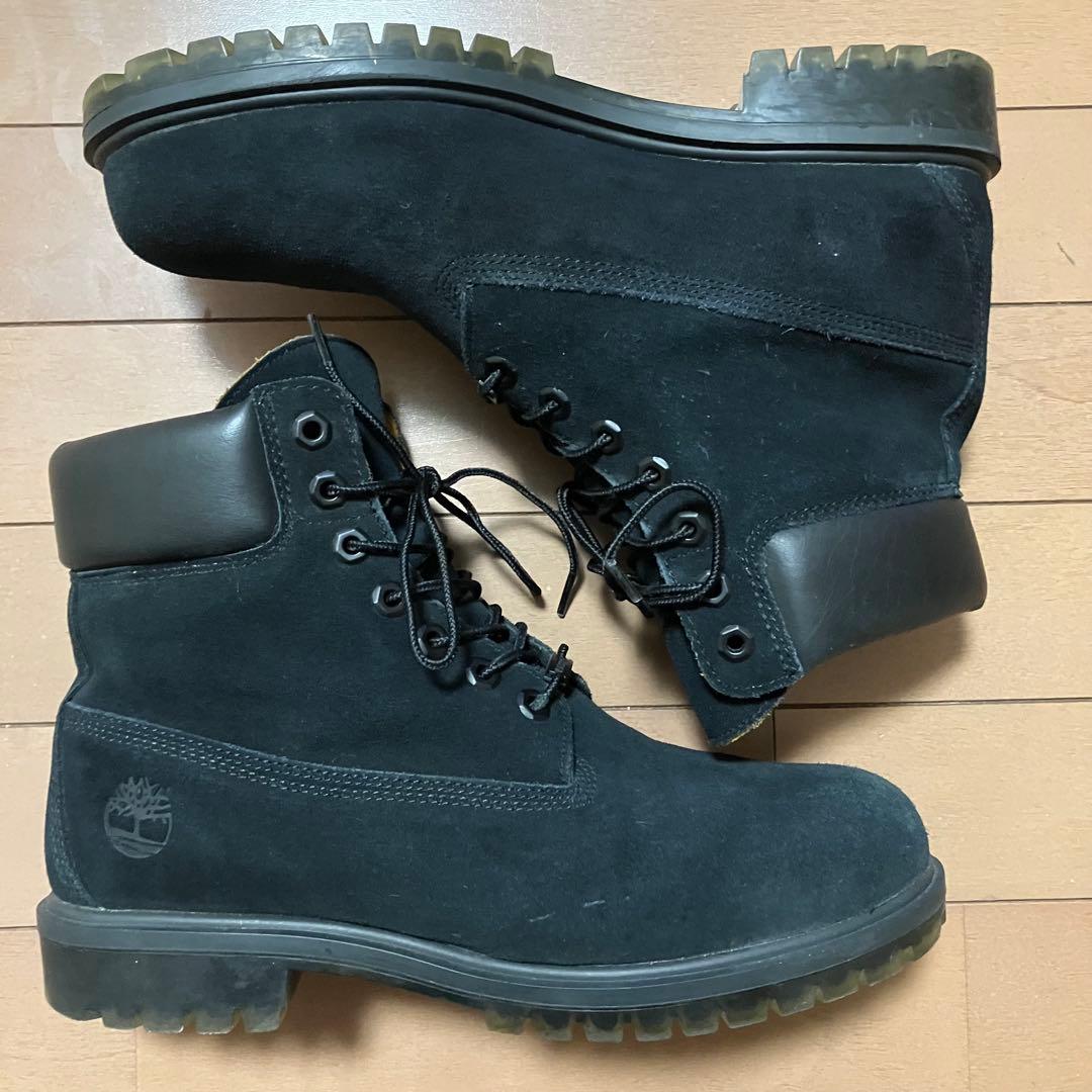 限定品 Timberland 6インチ プレミアムブーツ 8.5W 黒
