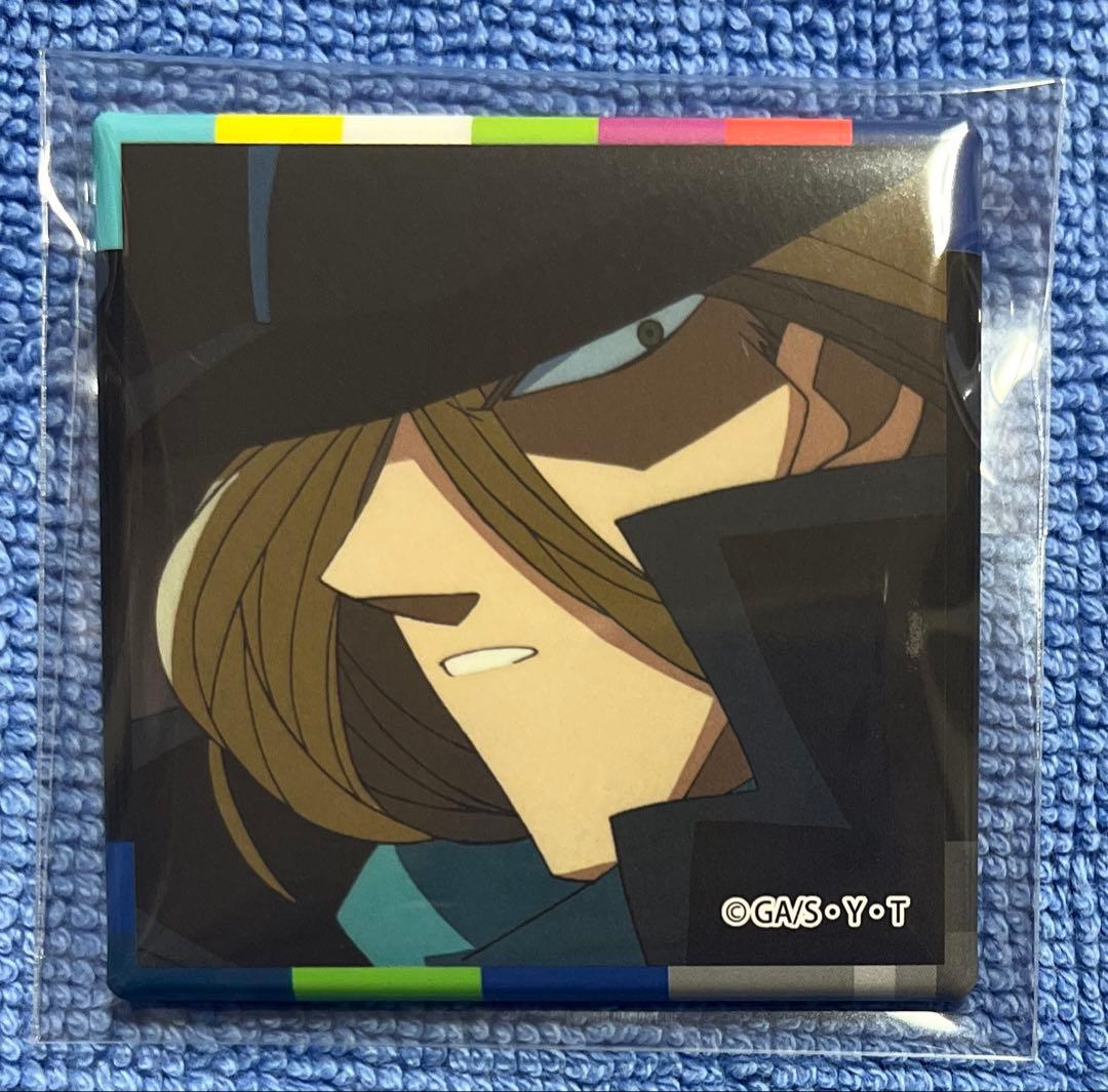 名探偵コナン展 TVアニメ放送30周年記念 スクエア缶バッジvol.2 ジン