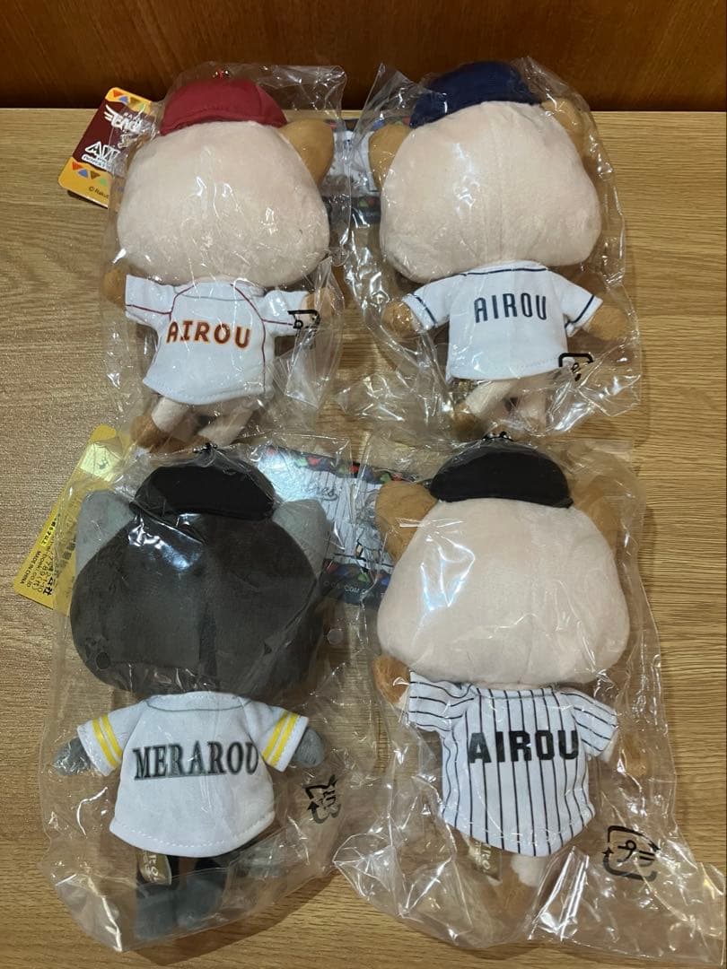 プロ野球キャラクターぬいぐるみ7体セットアイルーメラルーモンハン