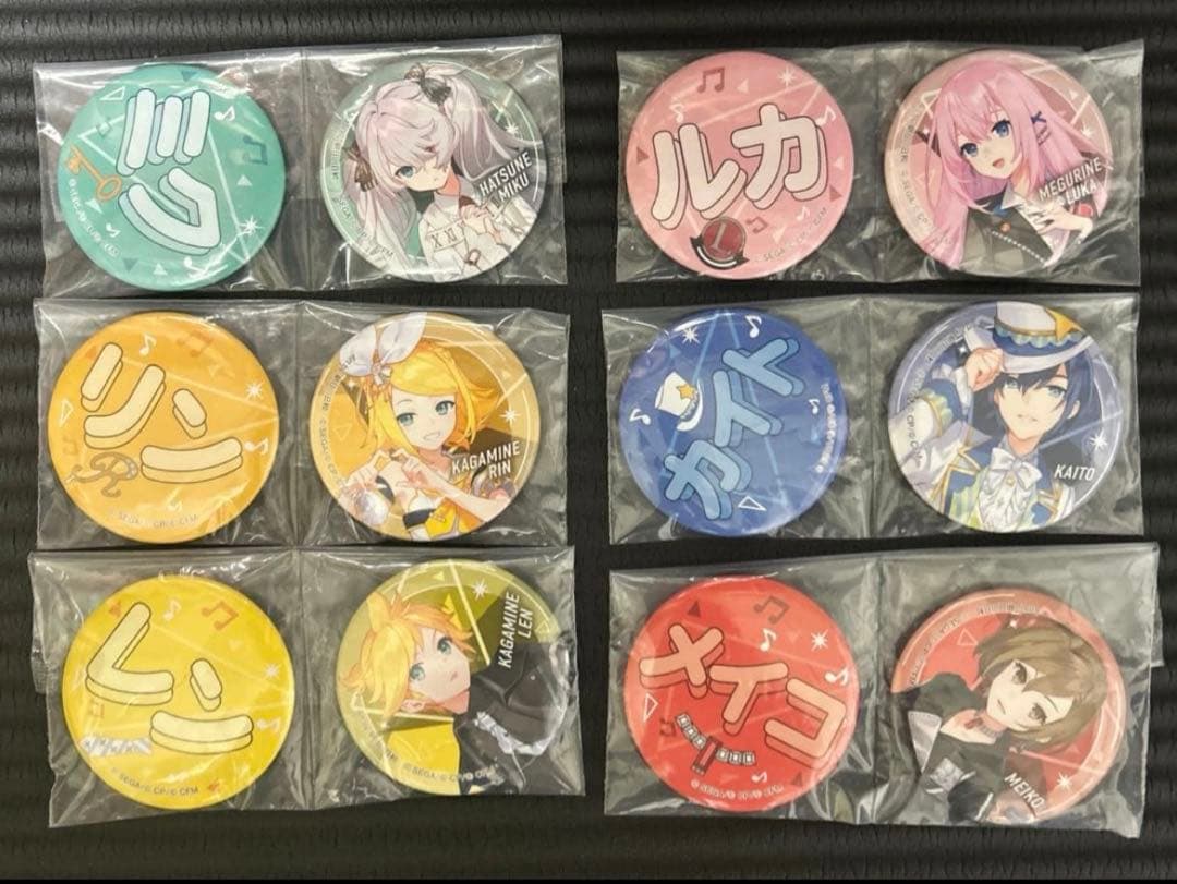 プロセカ セガラッキーくじ バーチャルシンガー F賞 Vol.6 缶バッジ