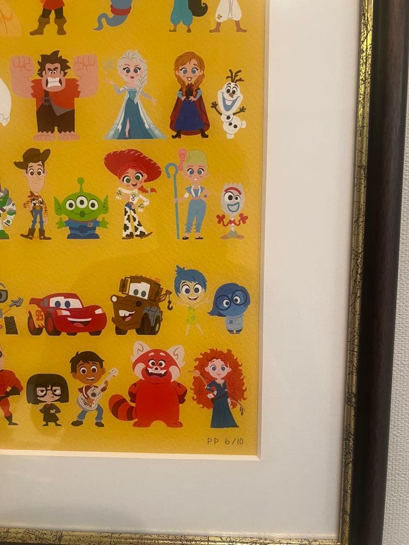 disney100周年 ディズニー絵画 世界限定100枚＋α - メルカリ