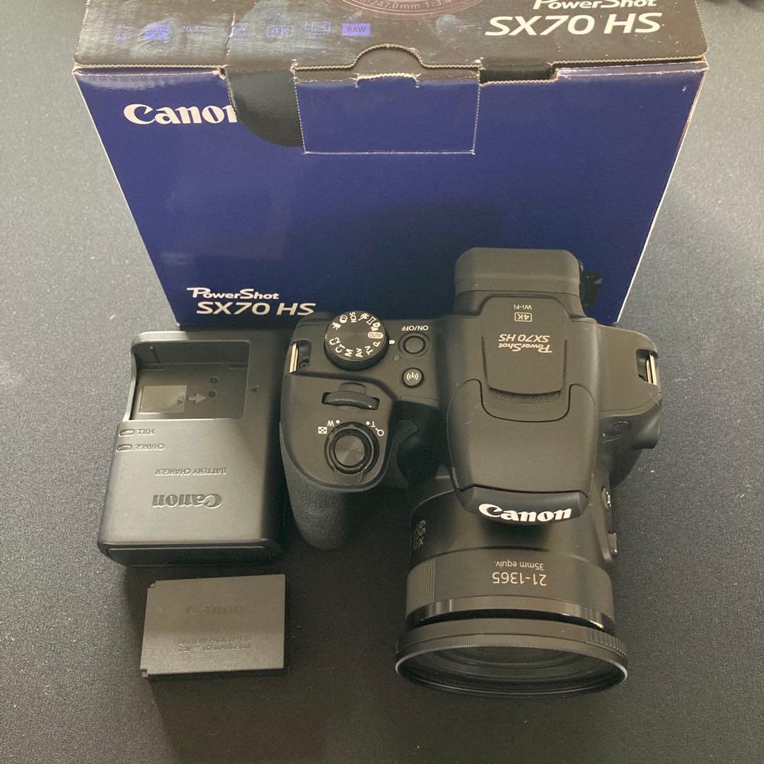 【美品】Canon PowerShot SX70HS Amazon.com : Canon PowerShot SX70 HS Digital Camera (3071C001