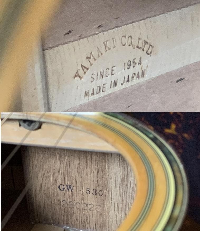 Yamaki製 Tomson GW-530 GUILD D-55レプリカ【美品】 - メルカリ