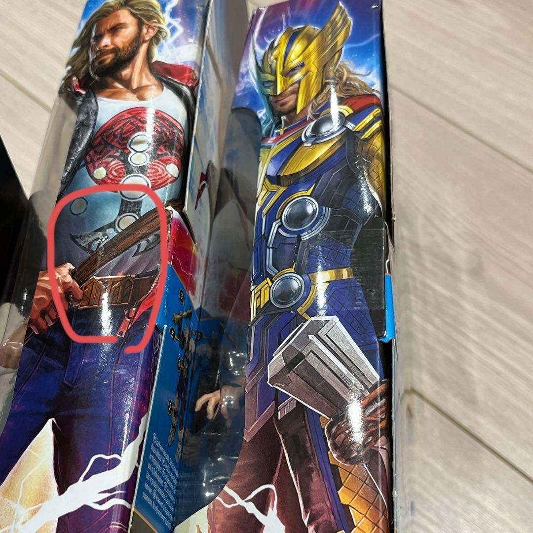 ソー ラブ＆サンダー フィギュア 2体セット - メルカリ