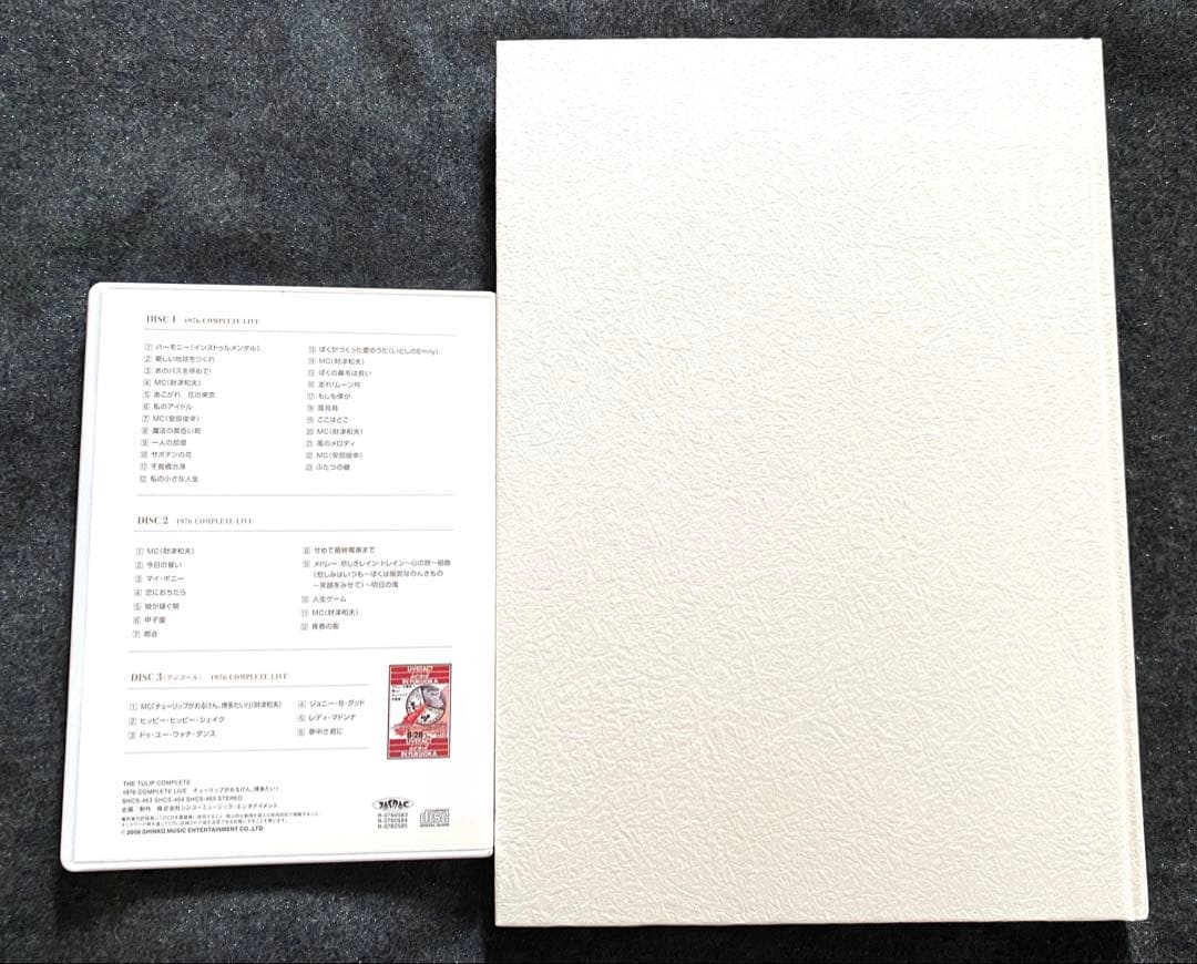 THE TULIP COMPLETE アンソロジーブックとライブCD セット - メルカリ